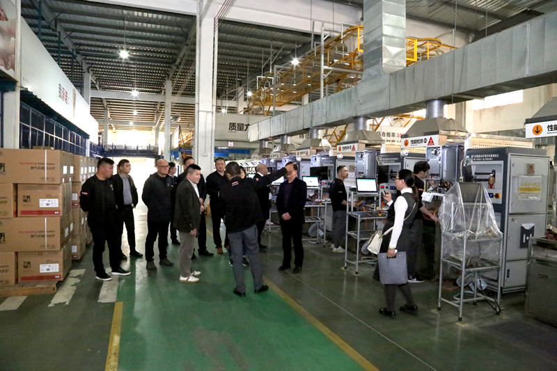 熱烈歡迎河南舒適家行業(yè)聯盟領導蒞臨廣東瑞馬參觀指導